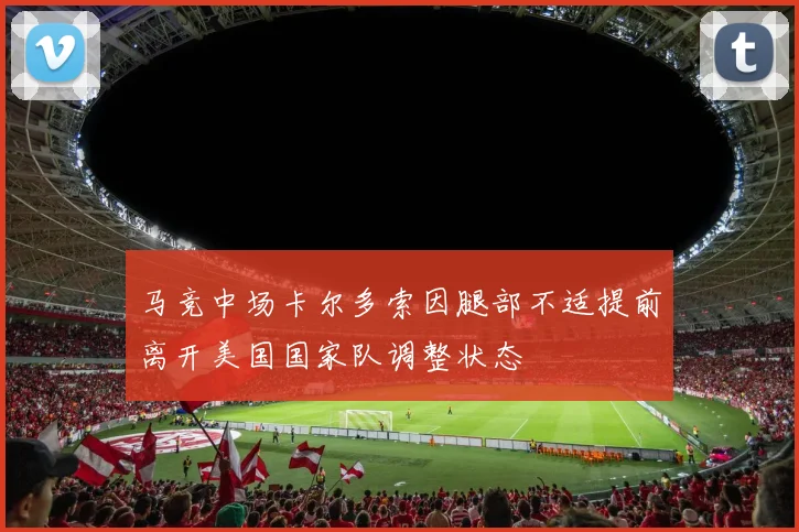 马竞中场卡尔多索因腿部不适提前离开美国国家队调整状态